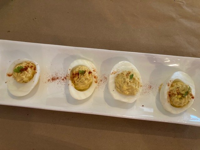 Spicy Southern Deviled Eggs